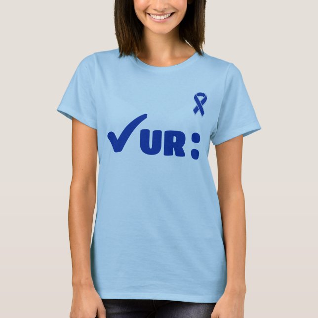 Camiseta Verifique seu Cólon (Frente)
