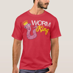 Camiseta Verme Vermicultu, Vermelhão-de-Coroa-Vermelha
