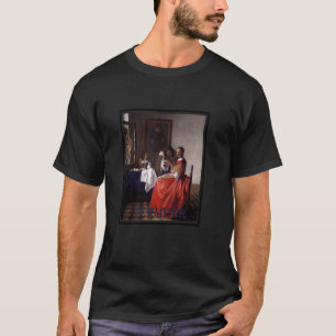 Camiseta Vermeer, A Menina com o Copo de Vinho
