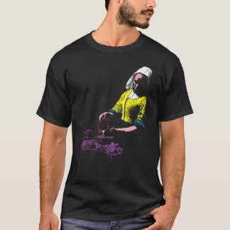 Camiseta Vermeer The Milkmaid Pop 80s Pop Minimal Baroque A