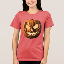 Camiseta Vermelha do Halloween