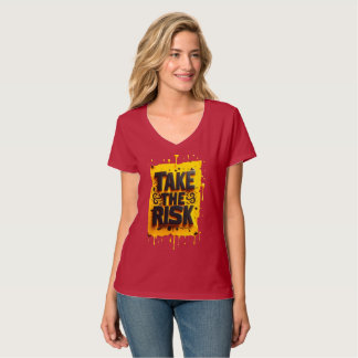 Camiseta vermelha feminina
