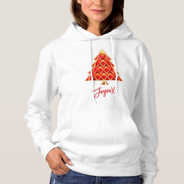 Camiseta Vermelha Joyoux Noel Christmas (Frente)