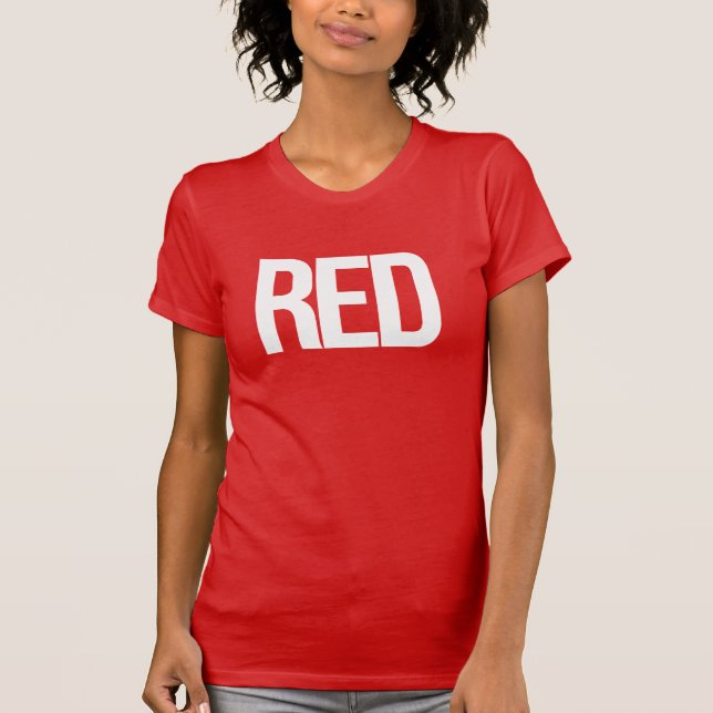Camiseta Vermelho (Frente)