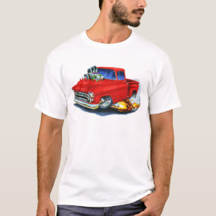 Camiseta Vermelho 1957 do recolhimento de Chevy