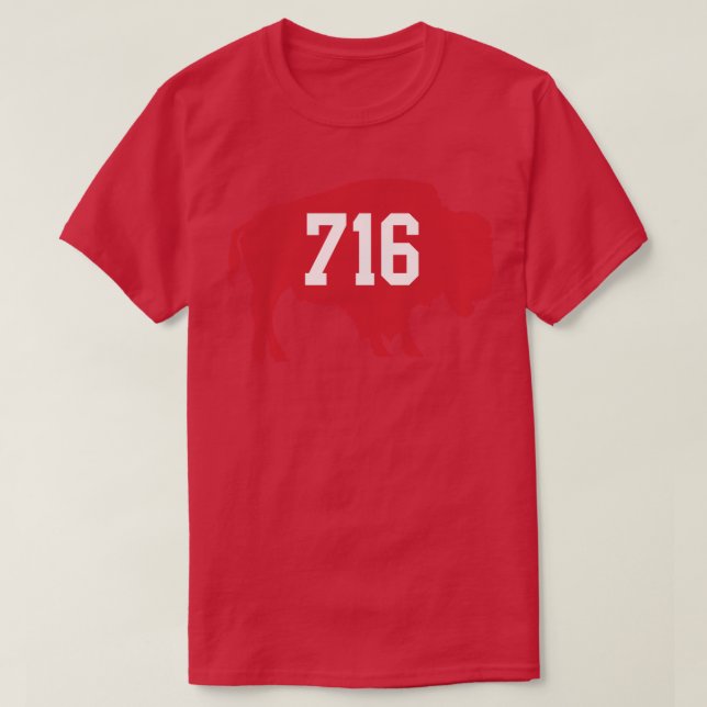 Camiseta Vermelho 716 (Frente do Design)