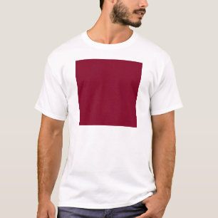 Camiseta Vermelho borgonha