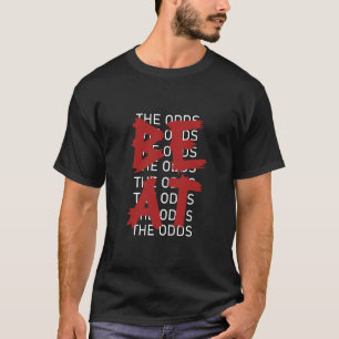 Camiseta Vermelho Borgonha Maroon Derrote As Probabilidades