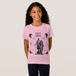 Camiseta Vermelho Branco Brilho rosa claro