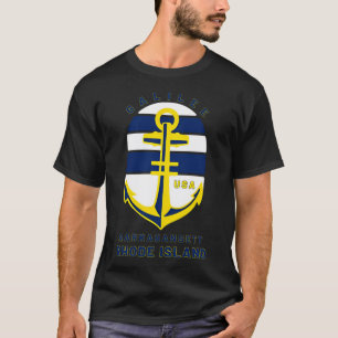 Camiseta Vermelho Branco Bruh - Pesca Engraçada 4 de Julho