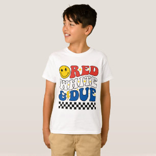Camiseta Vermelho Branco & Devido