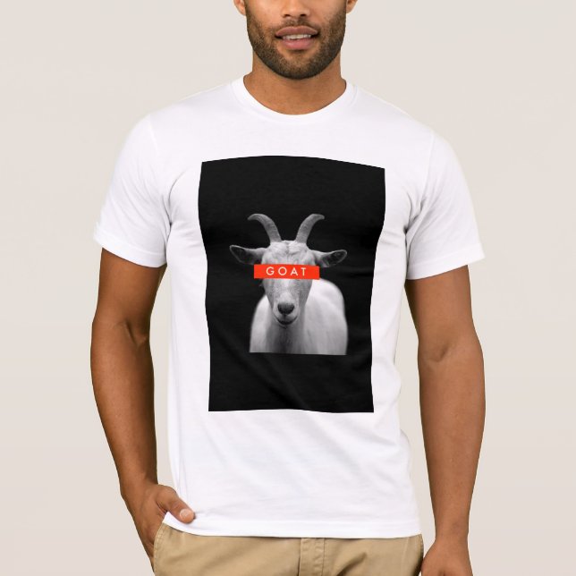 Camiseta Vermelho da cabra (Frente)
