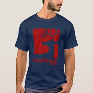 Camiseta Vermelho da cerveja dos cervos - Polyflower 2009