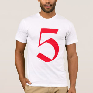 CAMISETA VERMELHO DA ESTRELA
