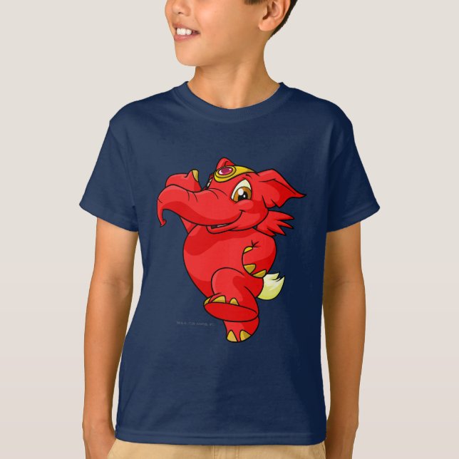 Camiseta Vermelho de Elephante (Frente)
