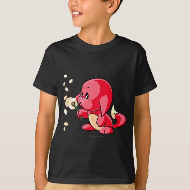 Camiseta Vermelho de Kacheek (Frente)