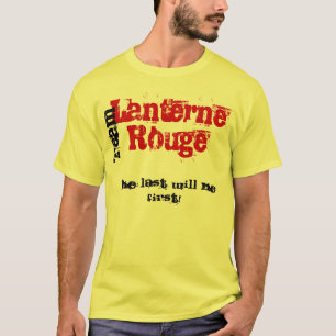Camiseta Vermelho de Lanterne da equipe