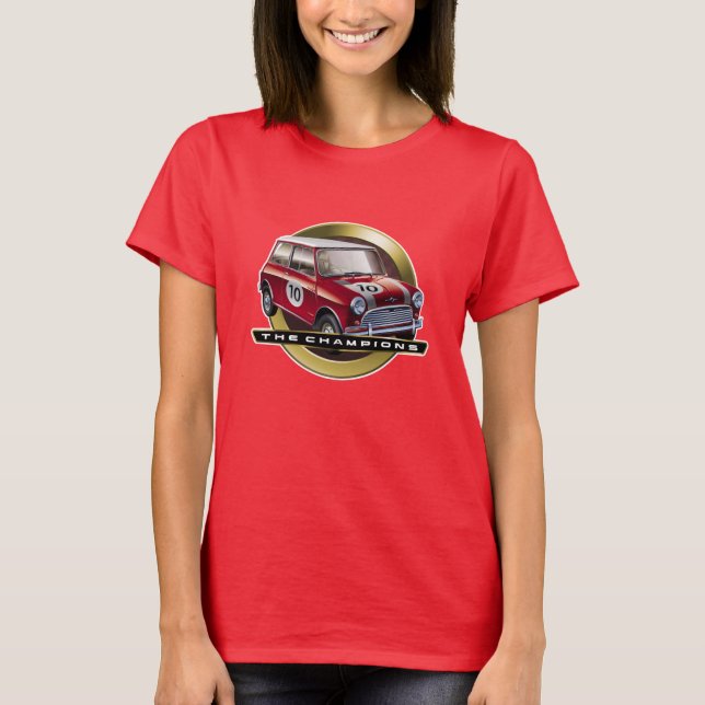 Camiseta Vermelho de MiniCooper S (Frente)
