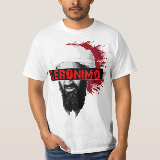 Camiseta Vermelho de Osama Geronimo