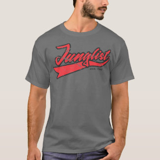 Camiseta Vermelho desapontado pela equipe Junglist