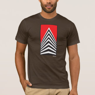 Camiseta Vermelho do arranha-céus