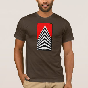 Camiseta Vermelho do arranha-céus