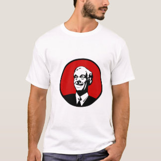 Camiseta Vermelho do círculo de Ron Paul