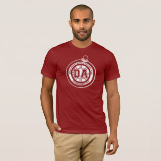 Camiseta Vermelho do T do copo do feriado anual de Dave