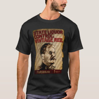 Camiseta Vermelho do vintage