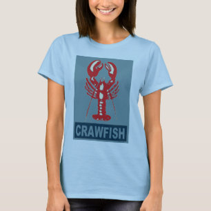 Camiseta Vermelho e Azul