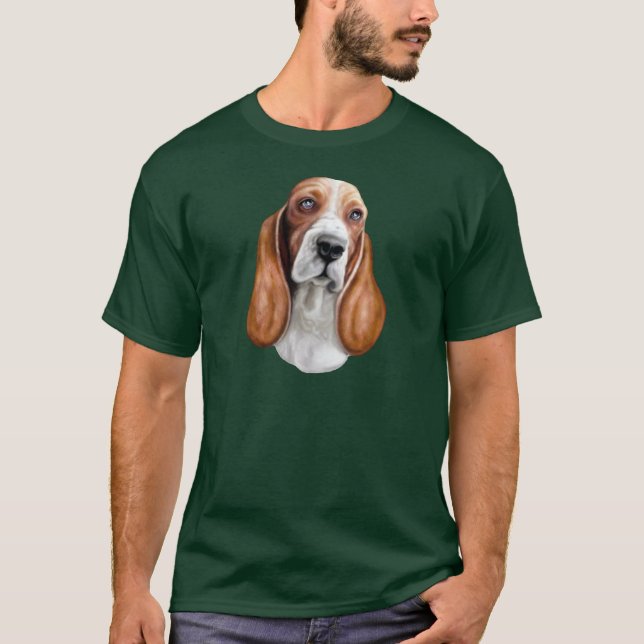 Camiseta Vermelho e Branco do Cesto de Base (Frente)