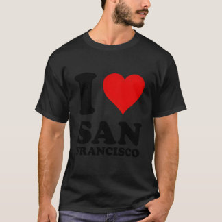 Camiseta Vermelho Ele Eu Amo São Francisco