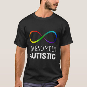 Camiseta Vermelho Em Vez De Autismo Infinito Autista