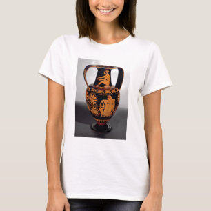 Camiseta Vermelho-figura amphora do sótão que descreve um