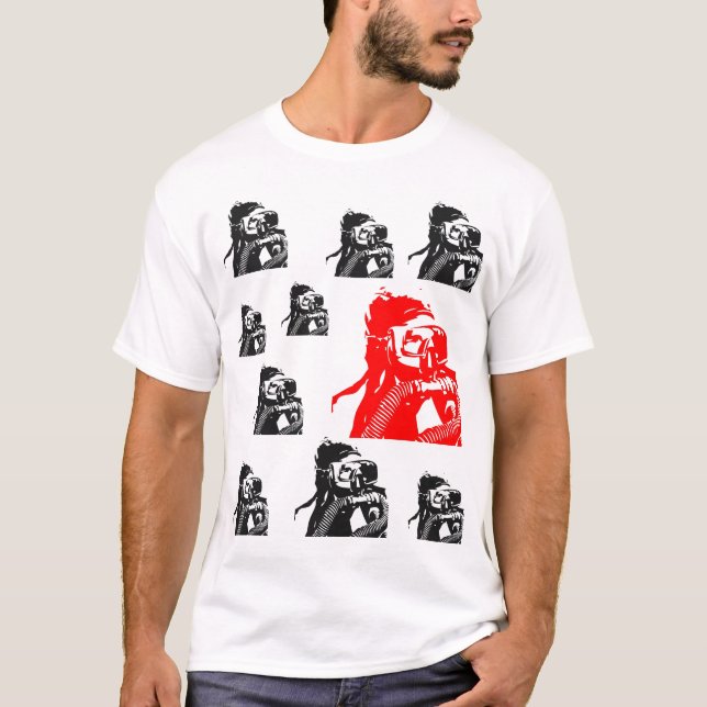 Camiseta Vermelho grande (Frente)