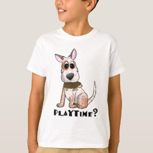 Camiseta Vermelho Heeler dos desenhos animados do Playtime