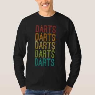 Camiseta Vermelho Laranja Amarelo Verde Azul Escuros Vintag
