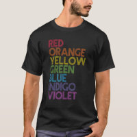 Vermelho Laranja Verde Amarelo Azul Indigo Violeta