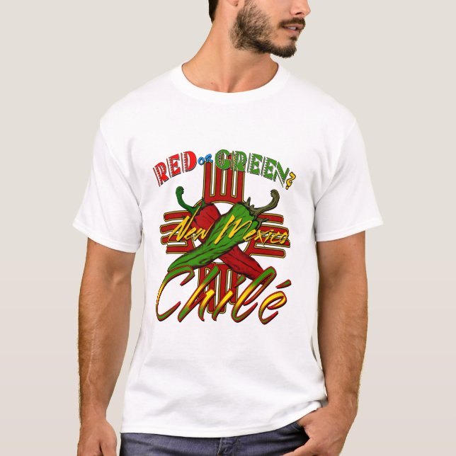Camiseta Vermelho ou verde? (Frente)