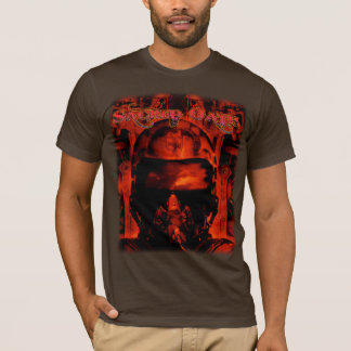 CAMISETA VERMELHO SAGRADO DO FOGO DO JURAMENTO