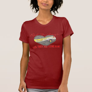 Camiseta Vermelho sextas-feiras do apoio
