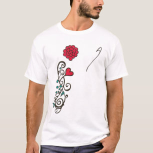Camiseta vermelho/verde