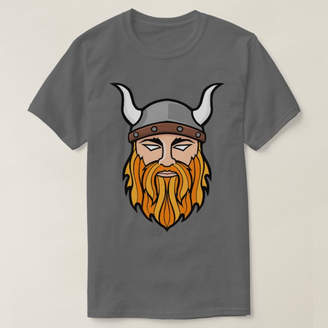 Camiseta Vermelho Viking (Frente do Design)