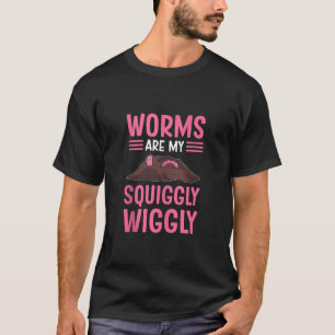 Camiseta Vermi Compostar Vermões Vermelhos Vermes Vermes Ve