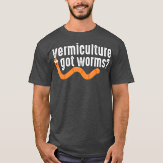 Camiseta Vermicompost Vermiculture Got Worms Gardener