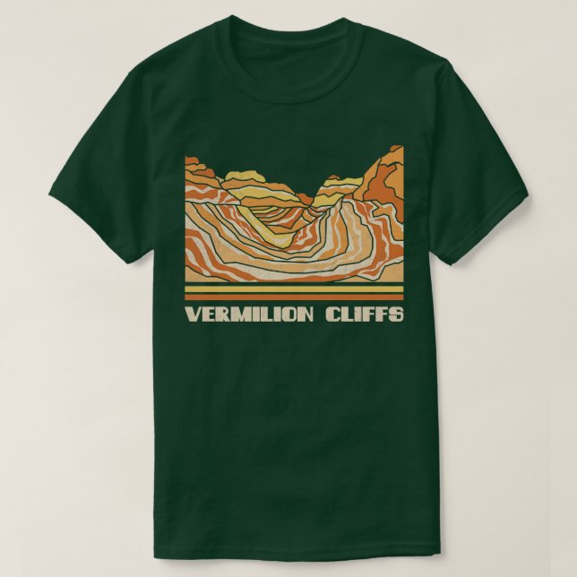 Camiseta Vermilion Cliffs National Monuument Nature Lover V (Frente do Design)