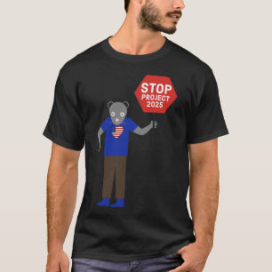 Camiseta "Vermin" Ativista Stop Project 2025.