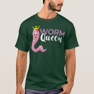 Camiseta Vermões Rainha da Agricultura Vermicicultura Vermi