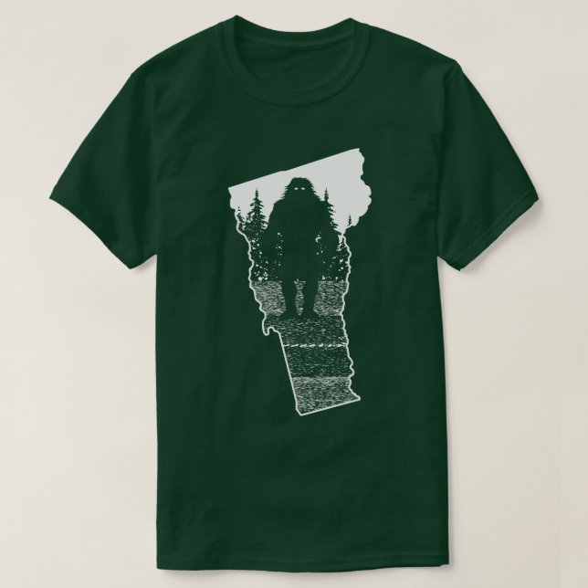 Camiseta Vermont Bigfoot (Frente do Design)