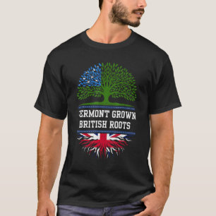Camiseta Vermont Cresceu Com O Reino Unido